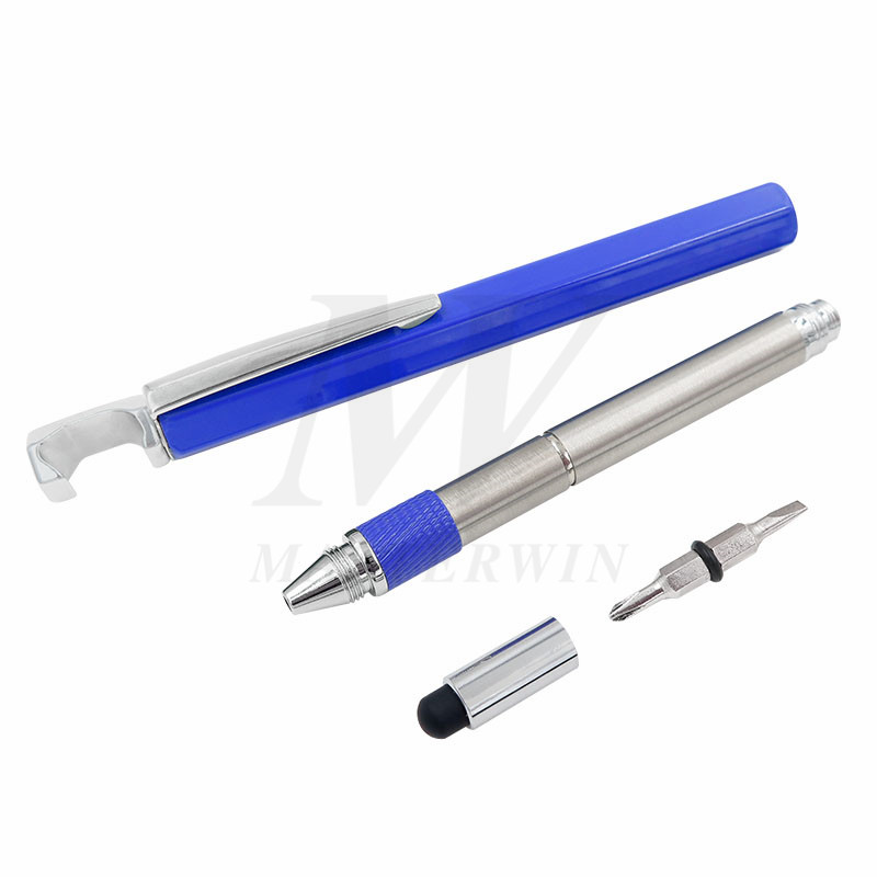 Bút công cụ đa năng 5 trong 1 với bút stylus / Giá đỡ điện thoại di động / Dụng cụ mở / Tuốc nơ vít